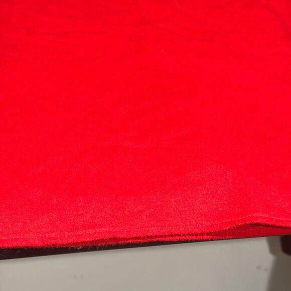 Disney Vintage Red Flannel Mickey Mouse Puff Print PJ Nightgown Size S/M - Picture 9 of 9